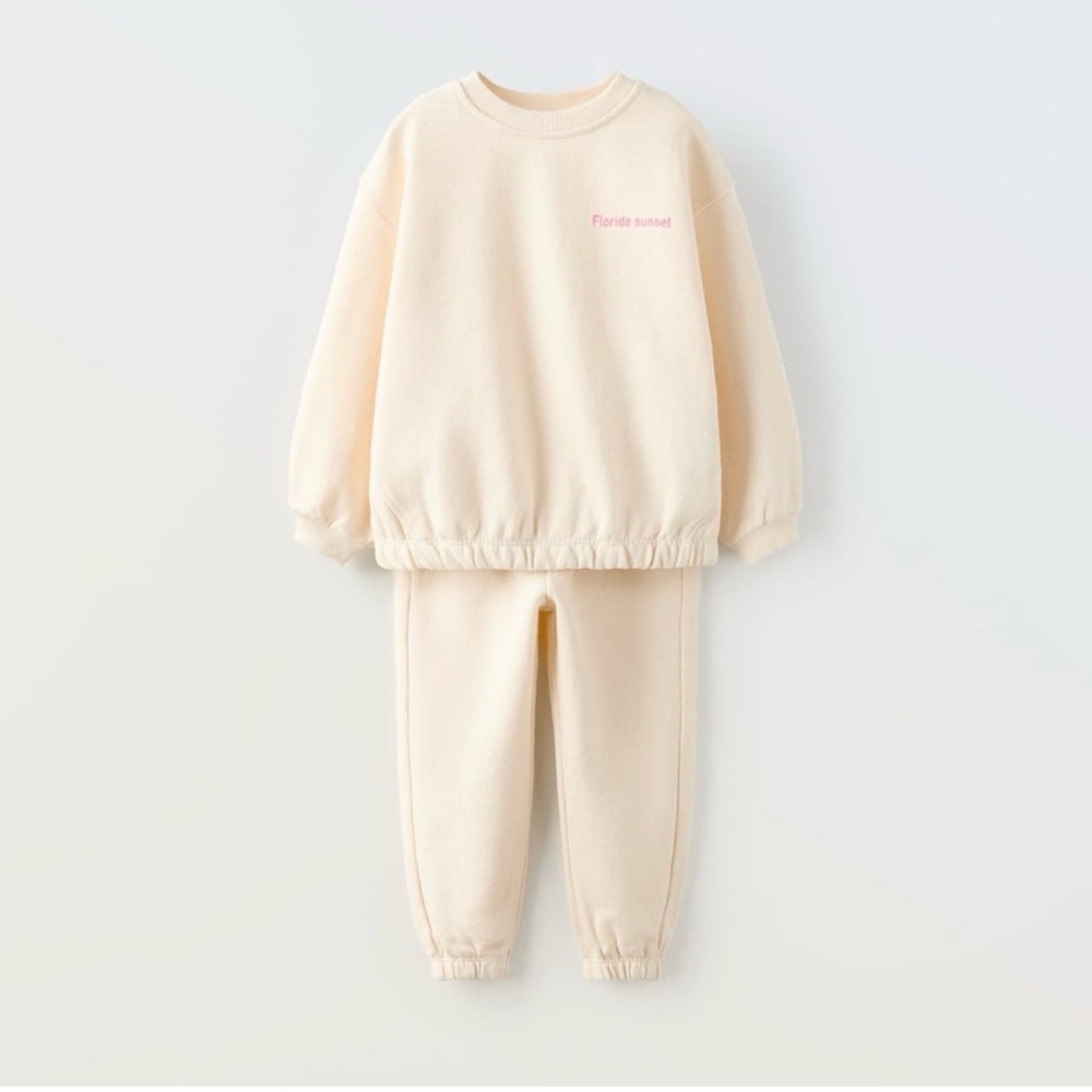 Zara girls matching set3 years